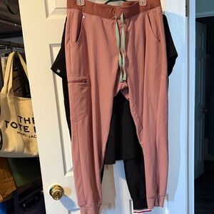 Figs Mauve Technical Jogger Pants